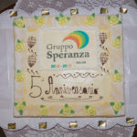 Torta del quinto anniversario del Gruppo Speranza