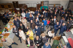 Persone presenti all'inaugurazione