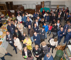 Persone presenti all'inaugurazione
