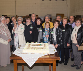 Volontari radunati per il quinto anniversario