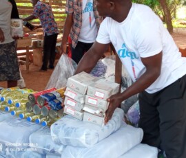 Arrivo e consegna della merce spedita in Ghana, 2021