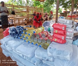 Arrivo e consegna della merce spedita in Ghana, 2021