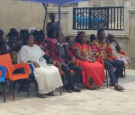 Casa accoglienza di Winneba 2 Momenti dell'inaugurazione della casa accoglienza